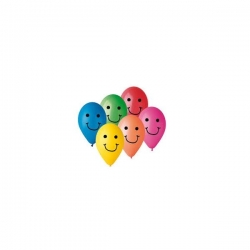 Balony kolorowe Uśmiechnięte Buźki